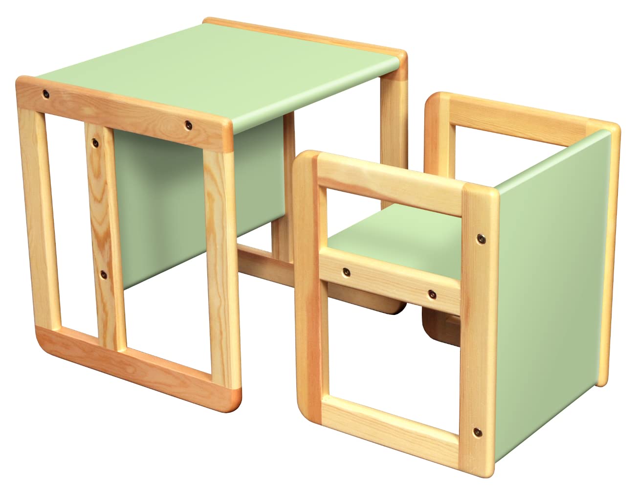 Amazon.co.jp: 「Cubo（クーボ） 木製キッズデスク&チェア」 キッズ